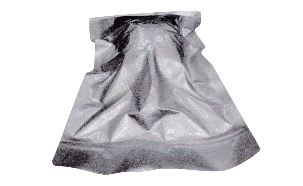 水素発生剤を入れ真空パックにし2週間以上おきます